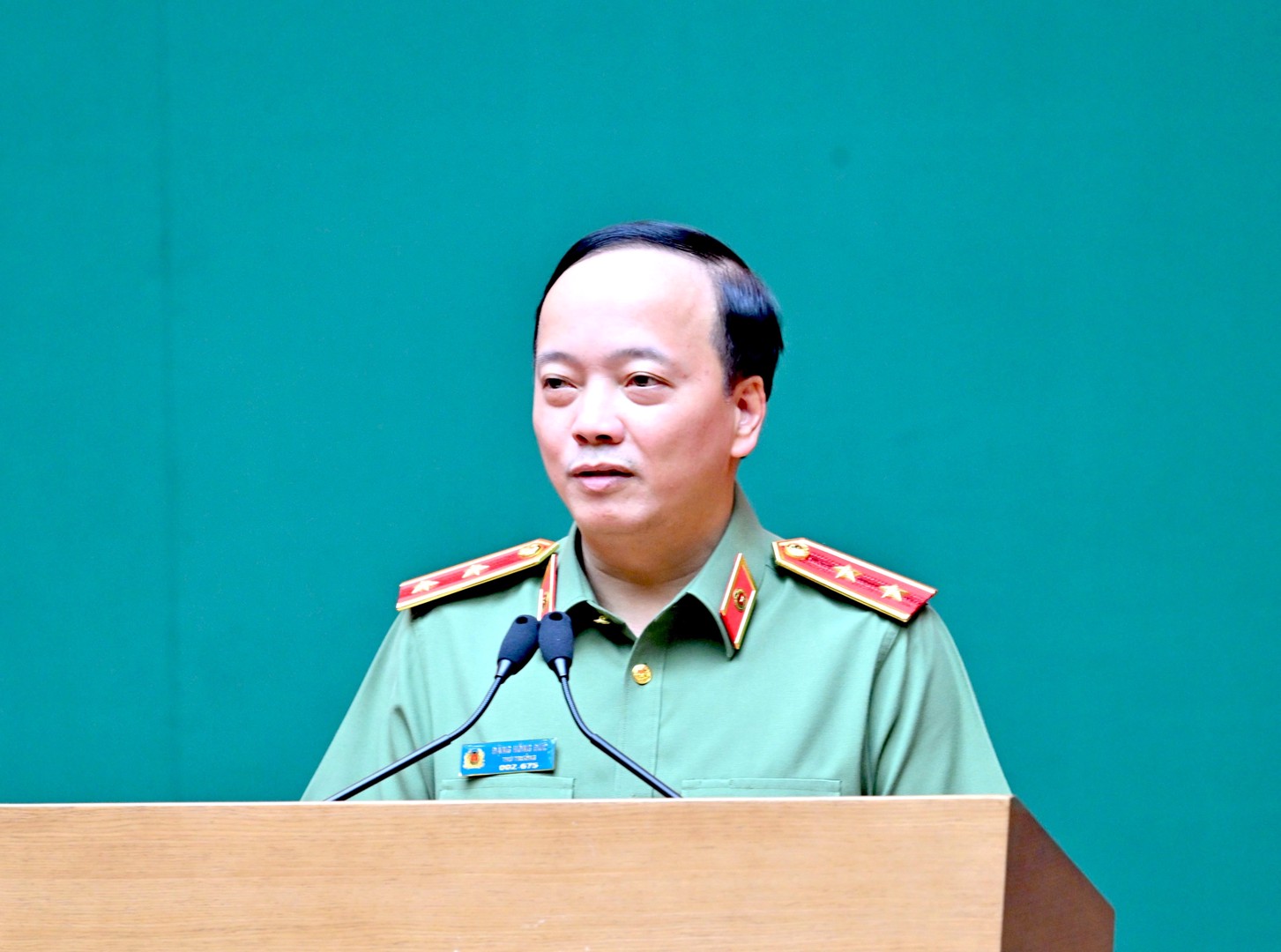 Tập trung triển khai các dự án trọng điểm và đẩy nhanh tiến độ giải ngân trong Công an nhân dân